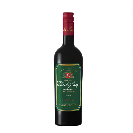 Charles Lang & Sons - Shiraz (Case of 6 x 750ml) African Tanacity