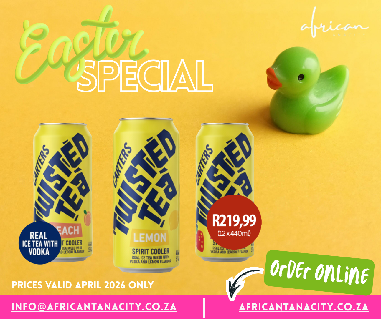 Twisted Tea Peach Flavour