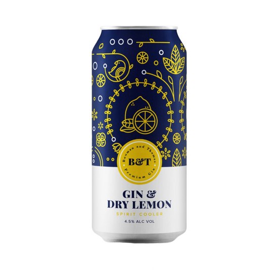 Cheers Beverages | Bowman & Thomas | Gin & Dry Lemon